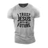Men's I Trust Jesus With My Future Cotton T-Shirt